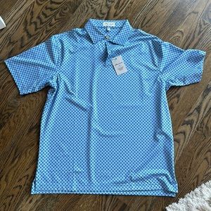 Peter Millar Skull Golf Shirt Boys XL / Men’s S NWT